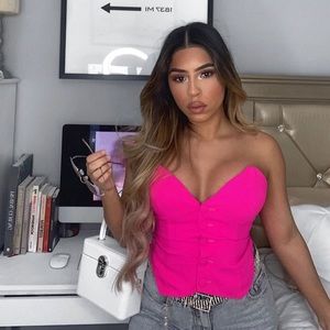Hot pink Barbie top